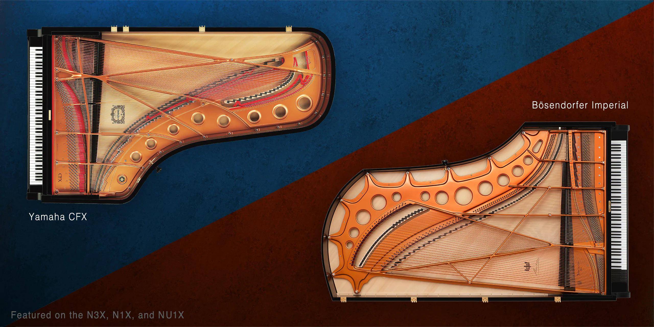 Photo Each piano was meticulously sampled using our proprietary Spatial Acoustic Sampling process