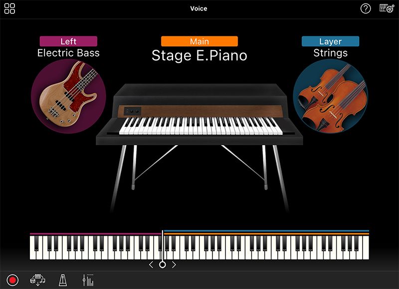 Layer and split voices