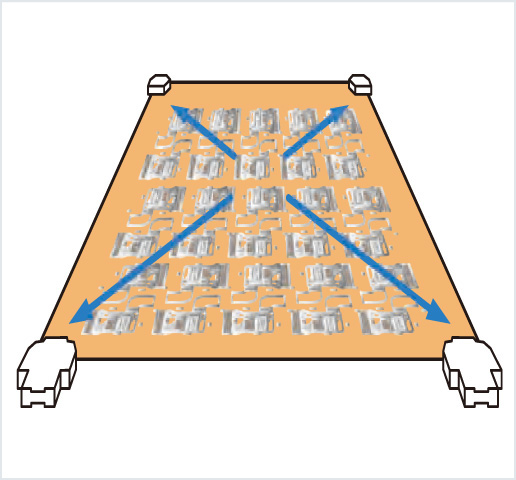 ［Image］带有XY张力机构的工件夹紧装置